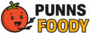 Logo of Puns foody – a creative food blog with a taste for clever puns